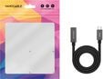 Cabo USB 3.2 Gen2x2 Nanocable 4K/60Hz USB-C M/F 2 M image number null