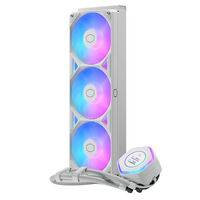 Water Cooler CPU Cooler Master MasterLiquid ATMOS II LCD ARGB 360mm Branco