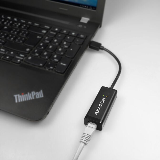 Adaptador AXAGON ADE-SR Gigabit Ethernet 10/100/1000 - USB 3.0 Tipo A image number 2