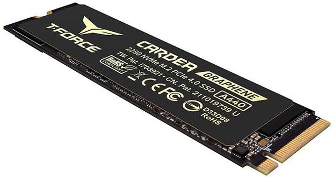 SSD Team Group T-Force Cardea A440 HS 1TB Gen4 M.2 NVMe (7000/5500MB/s) image number 4