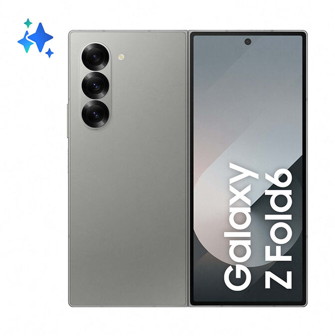 Smartphone Samsung Galaxy Z Fold 6 5G 7.6" (12 / 512GB) 120Hz Silver Shadow image number 0