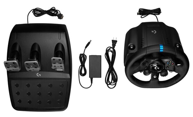Volante Logitech G923 TrueForce Racing Wheel + Driving Force Shifter Xbox Series X|S/Xbox One/PC image number 2