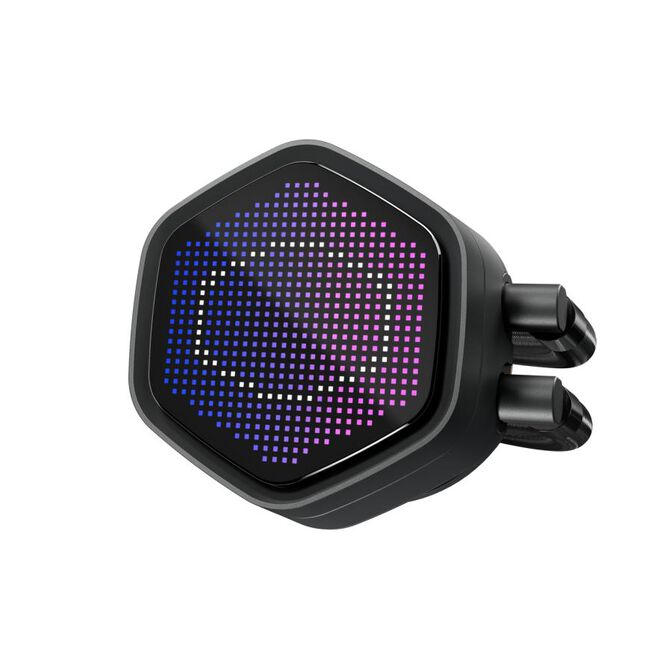 Water Cooler CPU Cooler Master MasterLiquid ATMOS II Pixel Led ARGB 240mm Branco image number 1