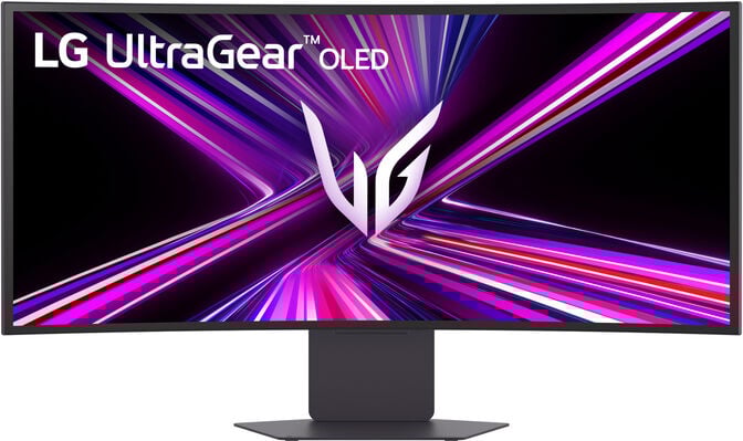 Monitor Curvo Gaming LG UltrGear 34" 34GX900A OLED WQHD 240Hz 0.03ms G-Sync Compatible Smart webOS Preto image number 4
