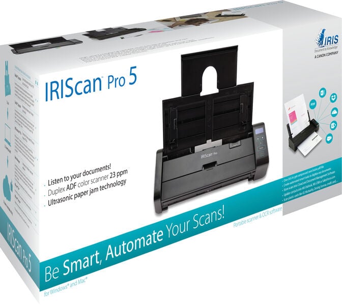 Scanner de Mesa IRIS IRISCan Pro 5 23PPM ADF20 image number 2