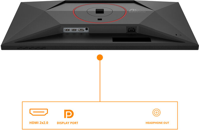 Monitor AGON by AOC 27" 27G4HA Fast IPS FHD 200Hz 0.5ms  G-SYNC Compatible Ajuste Completo image number 15