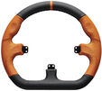 Volante para Buttonplate Asetek SimSports GT Rim - Closed D - Couro Laranja image number null