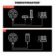 Conjunto Thrustmaster T98-P Ferrari 296 GTB Edition PS5 / PS4 / PC image number null