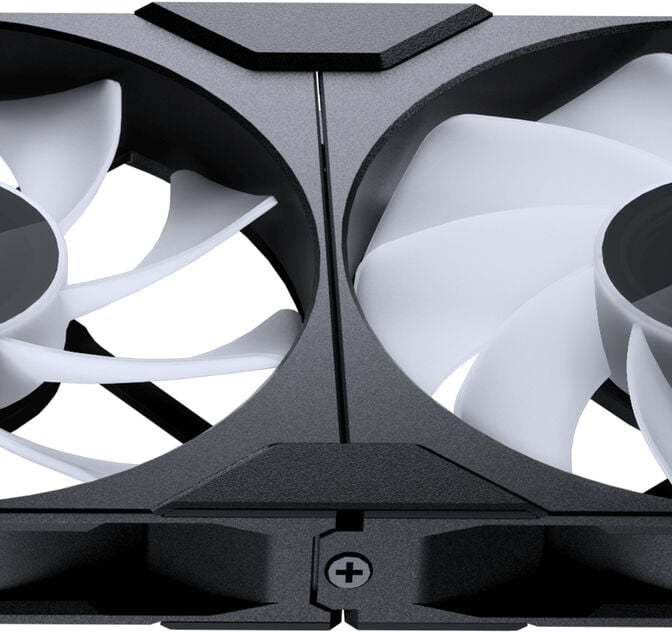 Ventoinha Phanteks M25&nbsp;Gen2&nbsp;140mm PWM Fan&nbsp;Reversed Airflow&nbsp;DRGB Preto image number 2