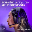 Headset Logitech G321 Lightspeed Wireless Preto image number null