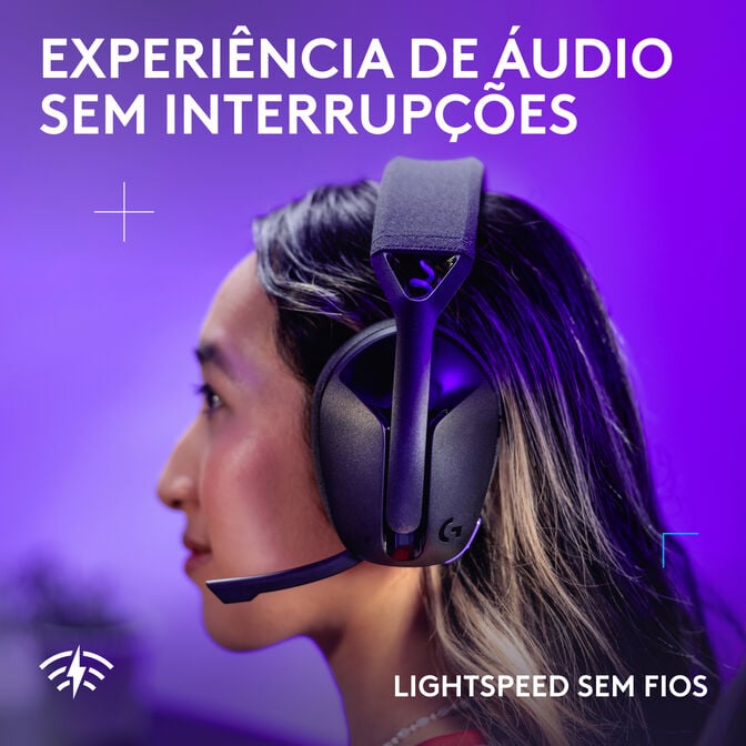 Headset Logitech G321 Lightspeed Wireless Preto image number 11