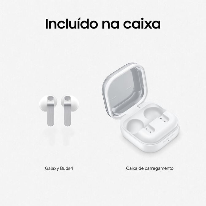 Earbuds Samsung Galaxy Buds 4 Bluetooth Branco image number 7