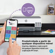Impressora Multifun&ccedil;&otilde;es a Jato de Tinta HP Smart Tank 7005 All-in-One WiFi image number null