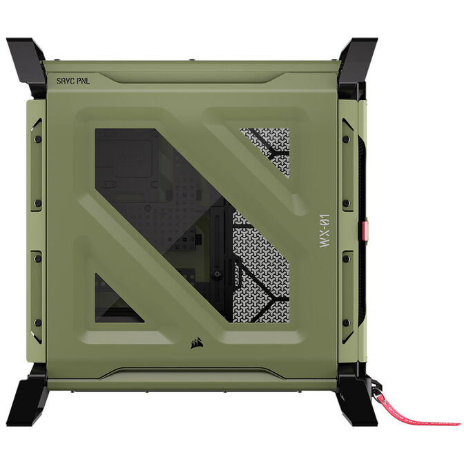 Caixa E-ATX Corsair WARTHOG Perfomance Verde Militar Vidro Temperado image number 4