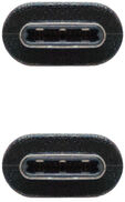 Cabo USB 2.0 3A Nanocable USB-C M/M 3 M Preto image number null