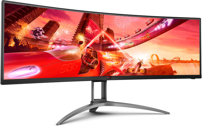 Monitor AGON by AOC 49" AG493UCX2 VA 5K 165Hz 1ms FreeSync Premium HDR400 image number 2
