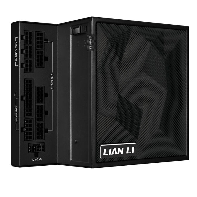 Fonte Modular Lian Li Edge Gold V2 850W 80+ Gold Preto (C/Hub) image number 2