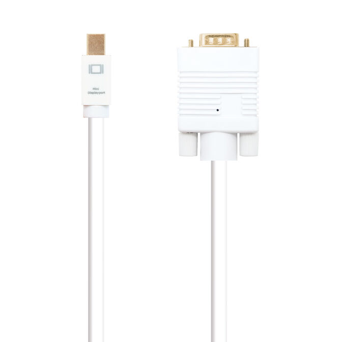 Cabo Conversor Nanocable Mini DisplayPort/M > VGA/M 2 M Branco image number 1