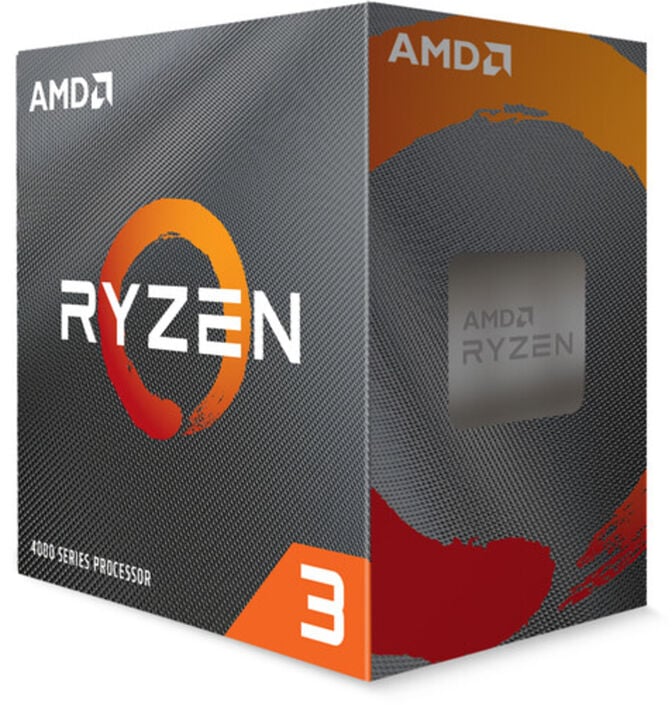 Processador AMD Ryzen 3 4100 4-Core (3.8GHz-4.0GHz) 6MB AM4 image number 0
