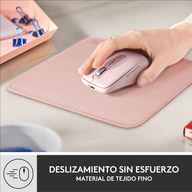 Tapete Logitech Mouse Pad Studio Series Rosa Escuro image number 3