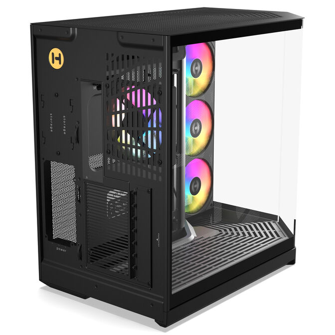 Caixa E-ATX Hyte Y50 Vidro Temperado Preto image number 7