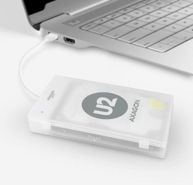 Adaptador AXAGON ADSA-1S SLIMPort, USB 2.0, 2,5" SSD/HDD, SATA - Caixa Inclu&iacute;da image number 7