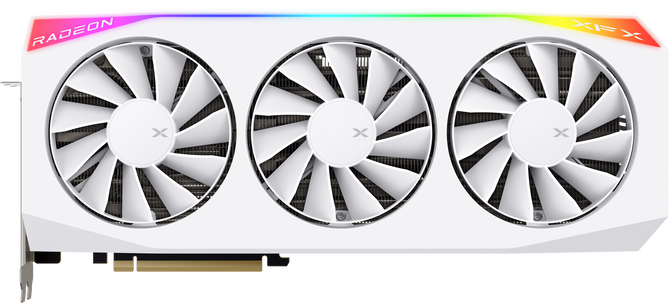 Gr&aacute;fica XFX Radeon RX 9070 XT Mercury OC Gaming White Triple Fan 16GB GDDR6 image number 4