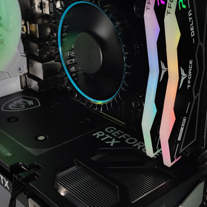 Computador AURA Gamer-PC Intel i5 14400F 32GB DDR5 1TB RTX 5060 Ti WiFi W11 image number 6