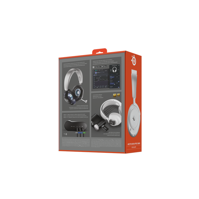 Headset SteelSeries Arctis Nova Pro OMNI Wireless/Bluetooth Branco image number 11