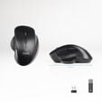 Rato Tooq TQMWG-1105-B Wireless Ergon&oacute;mico 1600DPI Preto image number null