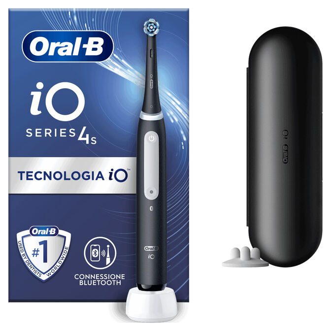 Escova de Dentes El&eacute;trica Oral-B iO Series 4 Magnetic Preto image number 0
