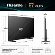 Televis&atilde;o Hisense 85E7Q 85" QLED UltraHD 4K VIDAA image number null