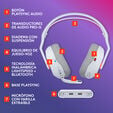 Headset Logitech Astro A20 X Lightspeed Wireless/Bluetooth Branco image number null