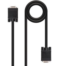 Cabo SVGA Nanocable VGA M/M 1.8 M Preto