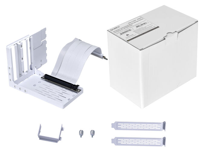 Suporte Vertical GPU VG4-4-V2W Branco image number 2