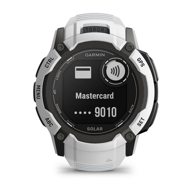 Smartwatch Garmin Instinct 2X Solar 50mm Branco image number 11