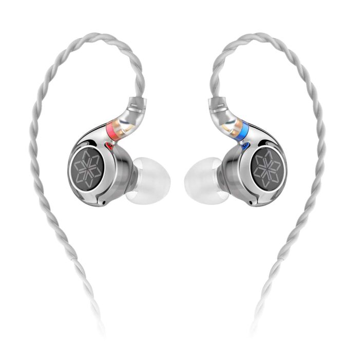 Auriculares FiiO FD11 Hi-Res Prateados image number 0
