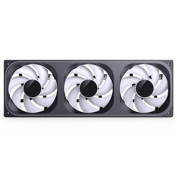 Ventoinha Jonsbo ZB-360  RGB Single-Frame Pretas - Tripla Ventoinha 120mm ( 360mm ) image number 7