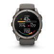 Smartwatch Garmin Fenix 9 Sapphire Titanium 51mm Cinzento image number null