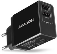 Carregador de parede AXAGON ACU-DS16  2x 5V-2.2A + 1A 16W, Preto