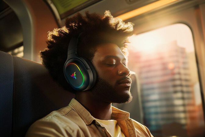 Headset Razer Barracuda X Chroma Wireless/Bluetooth image number 4