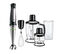 Varinha M&aacute;gica Braun MultiQuick 7 MQ 7045X 1000W Preto/Inox