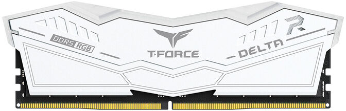 Team Group Kit 32GB (2 x 16GB) DDR5 7200MHz Delta RGB Branco CL34 image number 1