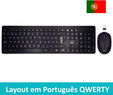Teclado + Rato Ewent Wireless PT Black image number null