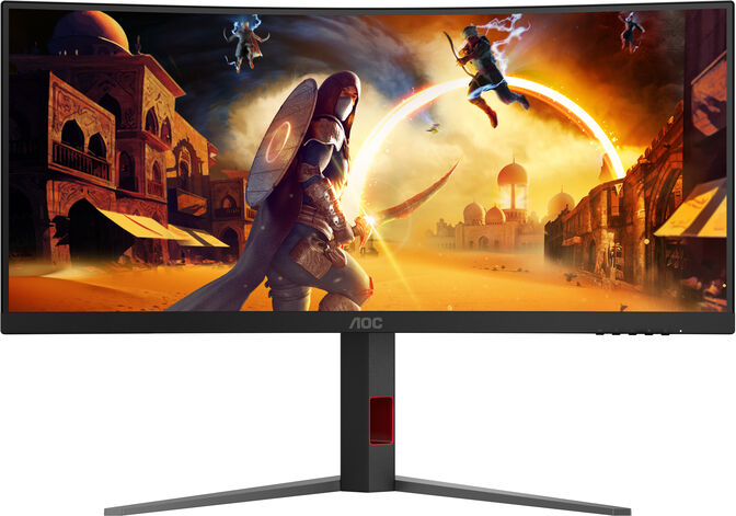 Monitor Curvo AOC Gaming 34" CU34G4 Fast VA WQHD 180Hz 0.5ms image number 1