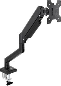 Suporte de Mesa Tooq Tilt e Girat&oacute;rio 13" a 34" Max. 10kg Preto