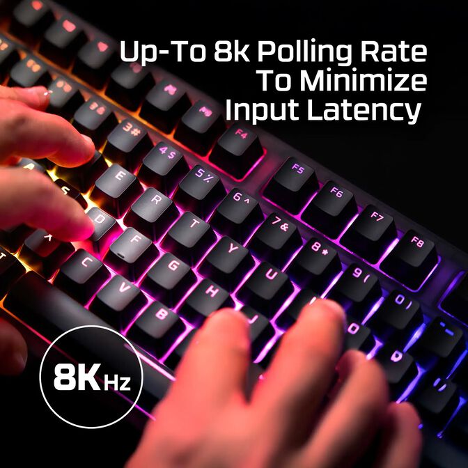 Teclado HyperX Origins 2 1800 Gaming RGB PT Red Linear Switches image number 5