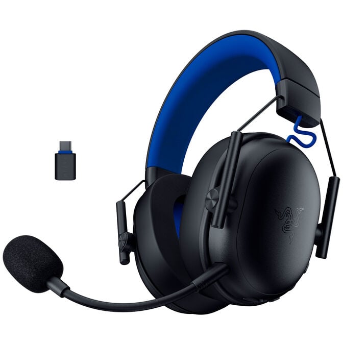 Headset Razer BlackShark V3 X Hyperspeed para PlayStation Wireless/Bluetooth Preto image number 1