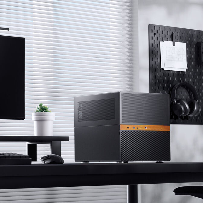 Caixa Micro-ATX Jonsbo N6 Preto image number 5
