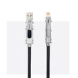 Cabo USB 2.0 27W c/ LED Nanocable USB-C/USB-A/M > Lightning/USB-C/M 1 M image number null